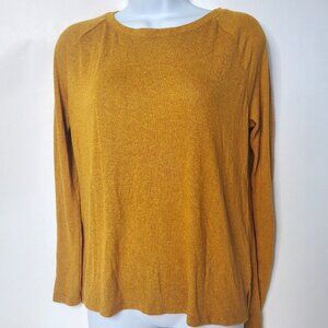 Old Navy Women's Luxe XS Top Yellow Rayon Stretch
